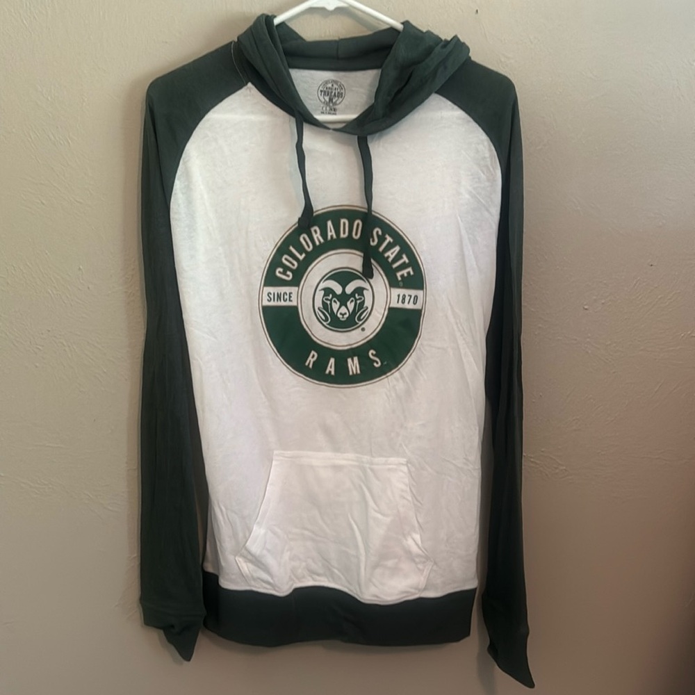 Womens Colorado‎ State hooded shirt